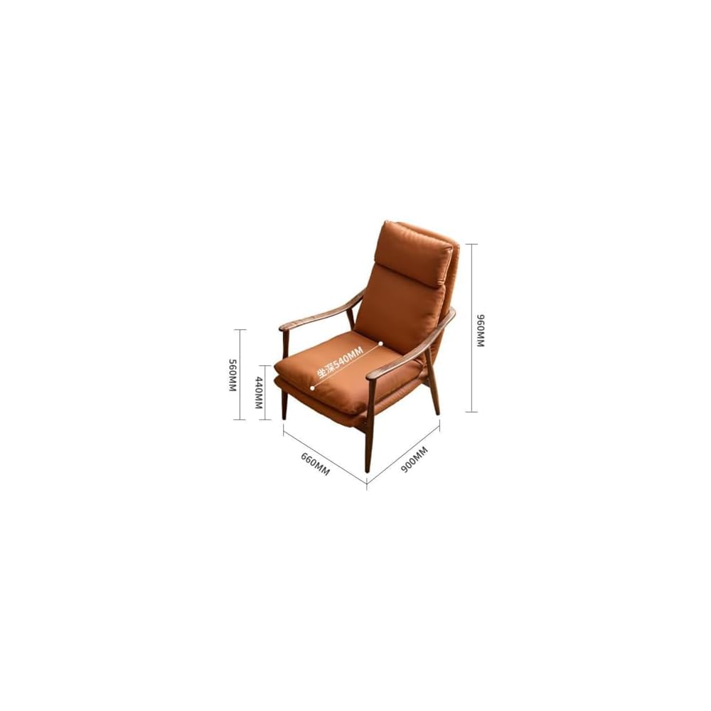 Sofa Chair Living Room Solid Wood Recliner Lazy Single Leisure