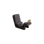 LSLYTQ Floor Chair, Foldable Dormitory Bedroom Bay Window Lazy Sofa Chair, Computer Chair, Ergonomic Chair Backrest Chair, with Adjustable Back Support and Little Table Meditation Chair