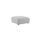 Modway Comprise Fabric Upholstered Sectional, Armchair, Light Gray