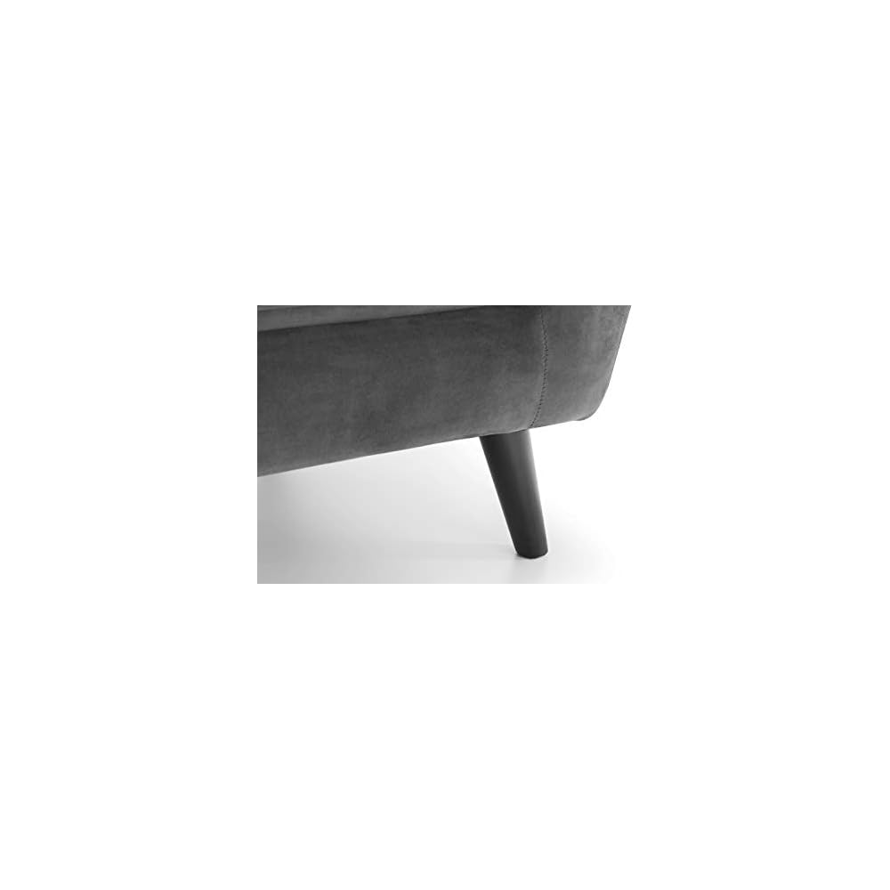 Julian Bowen Monza Chair - Dark Grey Arm Chairs