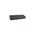 Modway Comprise Fabric Upholstered Sectional, Armchair, Light Gray