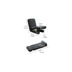LSLYTQ Floor Chair, Foldable Dormitory Bedroom Bay Window Lazy Sofa Chair, Computer Chair, Ergonomic Chair Backrest Chair, with Adjustable Back Support and Little Table Meditation Chair