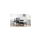 Julian Bowen Monza Chair - Dark Grey Arm Chairs